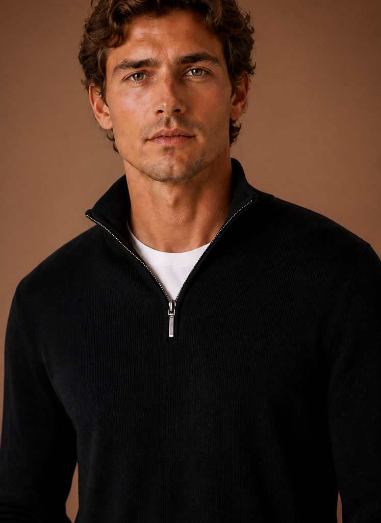 Men’s Quarter Zip Sweater