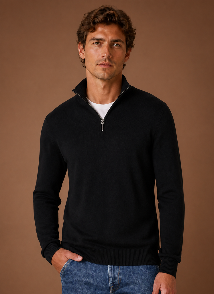 Men’s Quarter Zip Sweater