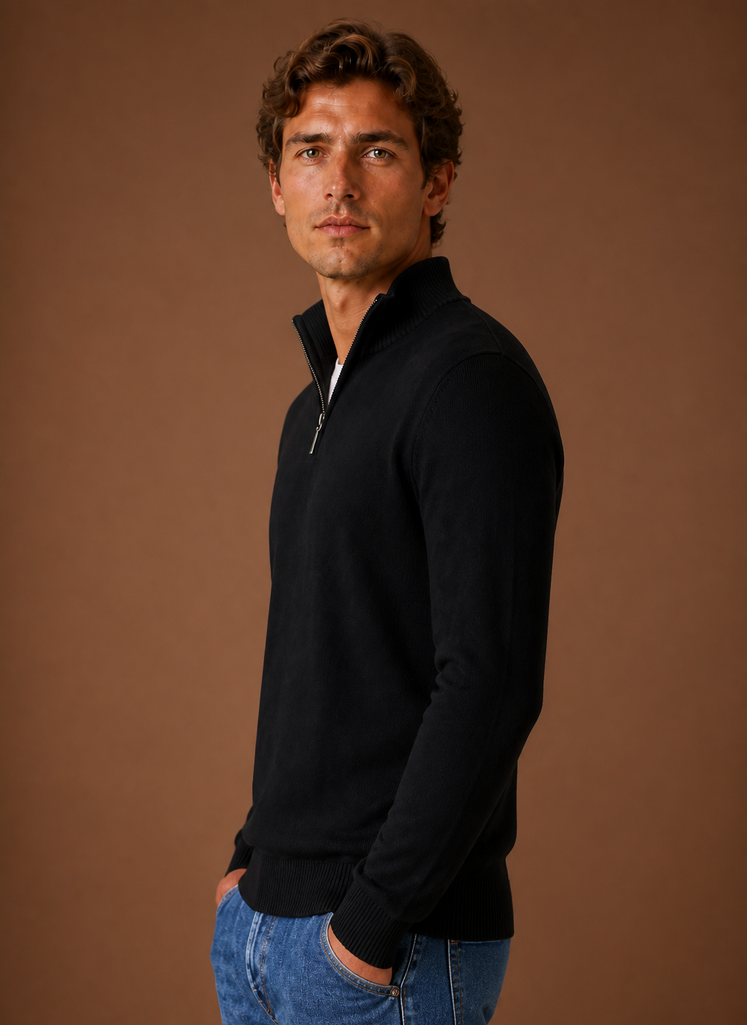 Men’s Quarter Zip Sweater