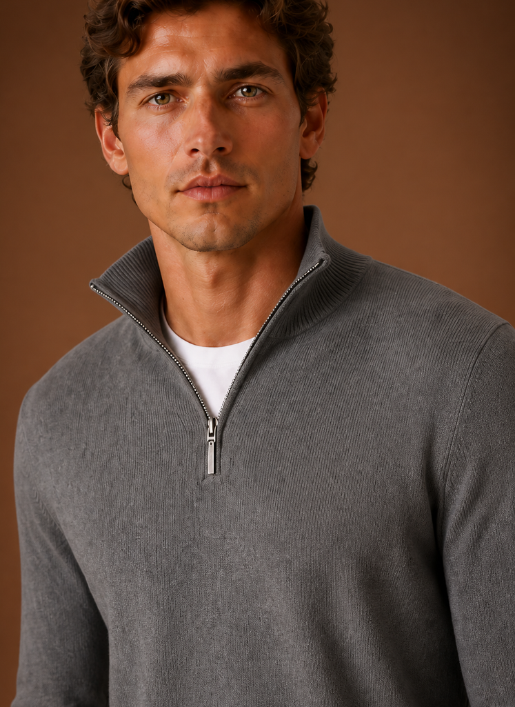Men’s Quarter Zip Sweater