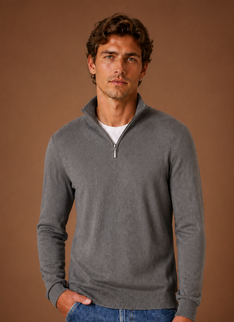 Men’s Quarter Zip Sweater