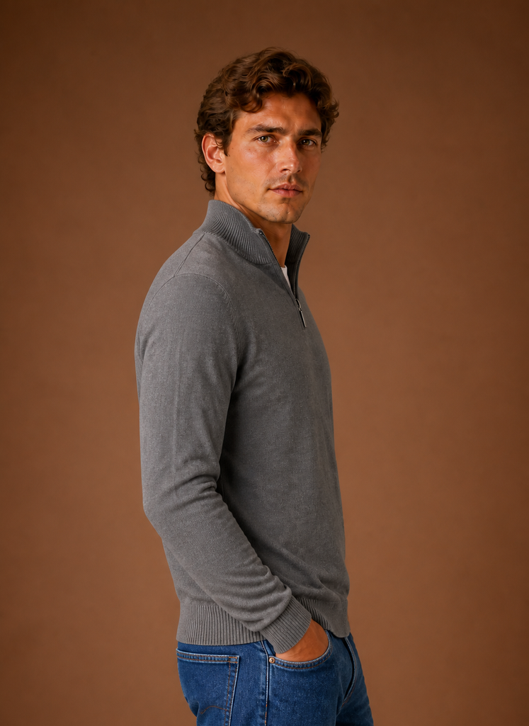 Men’s Quarter Zip Sweater