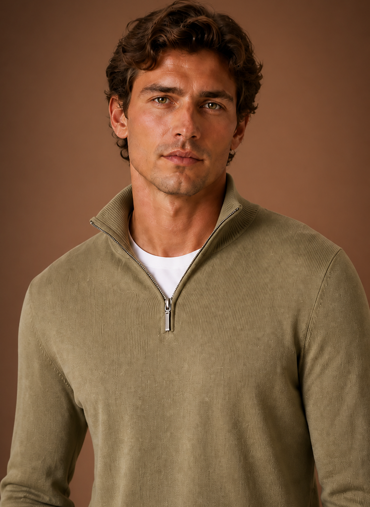 Men’s Quarter Zip Sweater