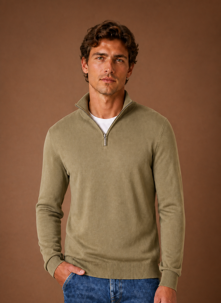 Men’s Quarter Zip Sweater