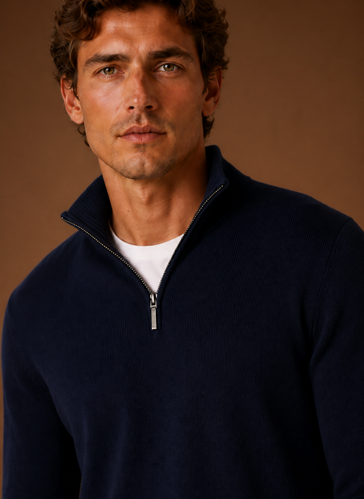 Men’s Quarter Zip Sweater