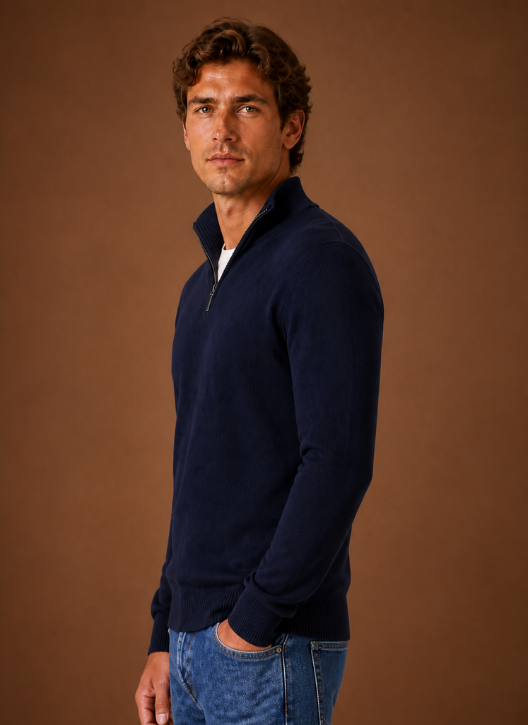 Men’s Quarter Zip Sweater