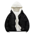 Women's Sherpa-Lined Hooded Quilted Puffer Jacket