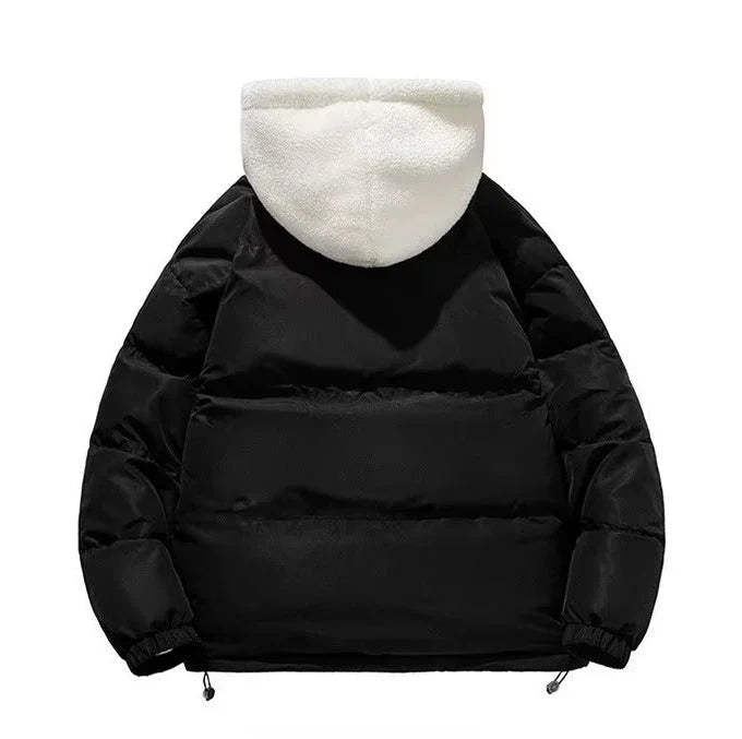 Women's Sherpa-Lined Hooded Quilted Puffer Jacket