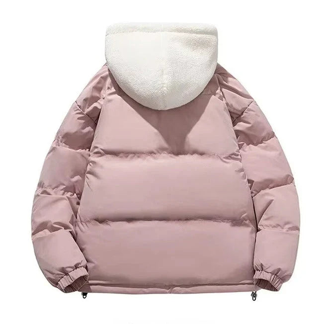 Women's Sherpa-Lined Hooded Quilted Puffer Jacket