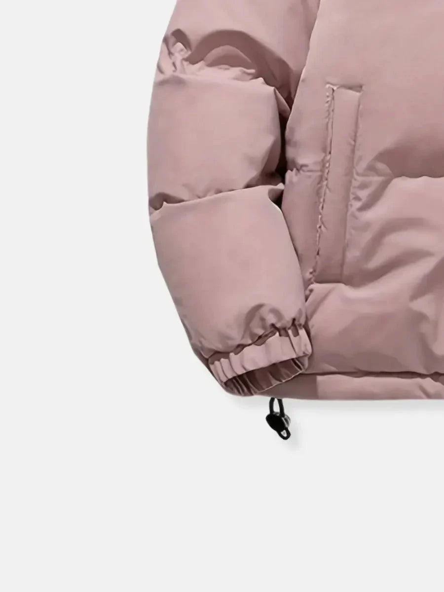 Women's Sherpa-Lined Hooded Quilted Puffer Jacket